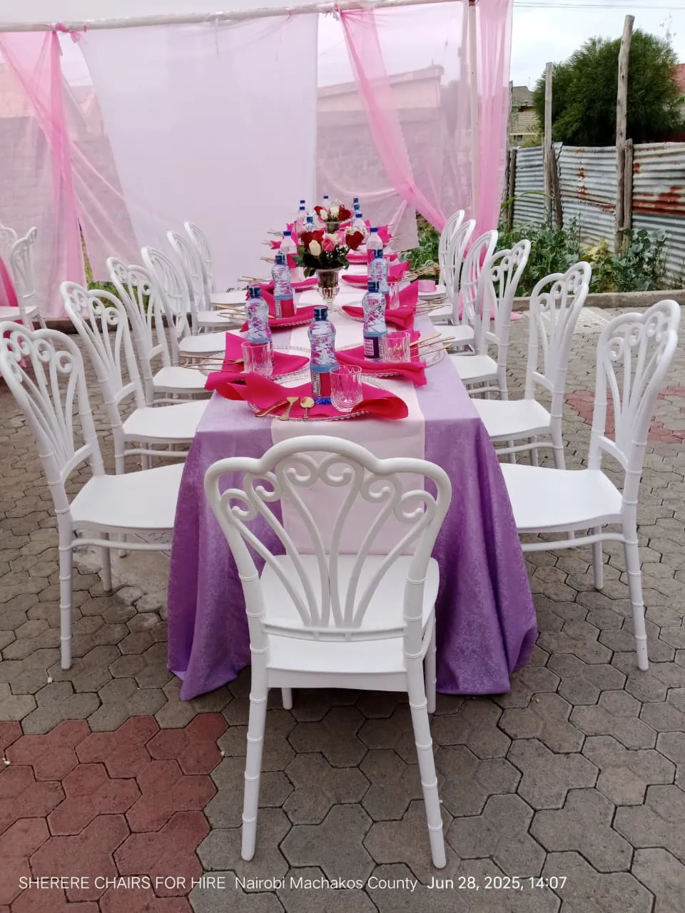 White Design Chiavari Chairs